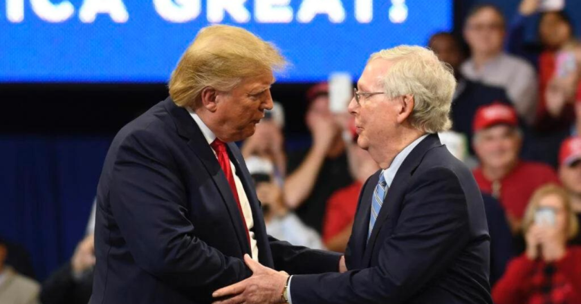 McConnell joins 45 GOP senators backing Trump in Colorado ballot fight