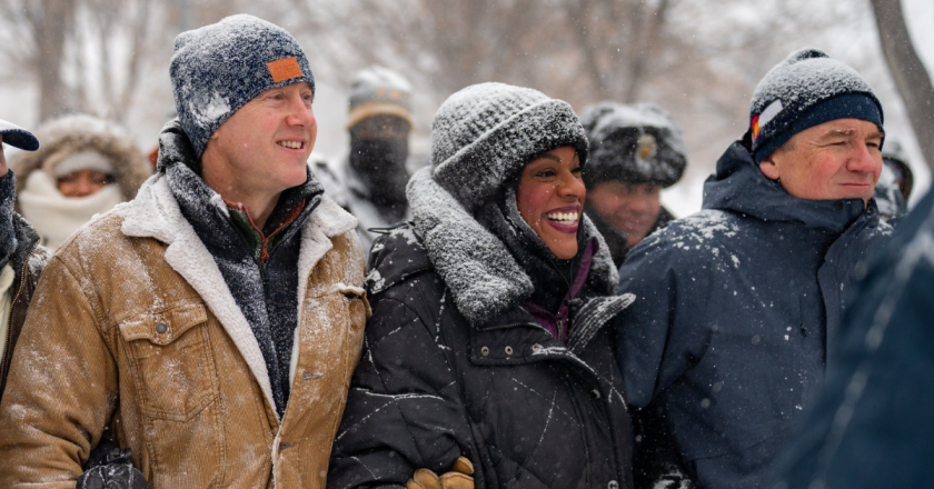 Lawmakers march in arctic temps Monday, but skip work Tuesday cause it’s cold