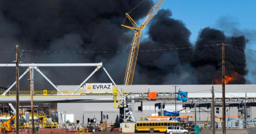 Pueblo steel mill fire prompts pre-evac notices, triggers air quality concerns