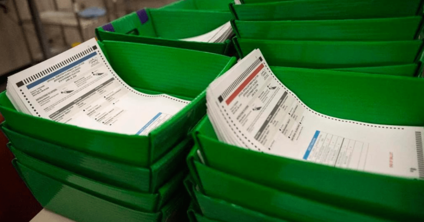 First ballots mailed out closer to the Biden-Harris switcheroo than Election Day