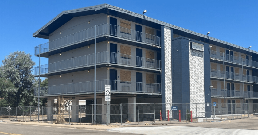 Hotel in Denver, purchased a year ago at $9M price tag for the unhoused, still not open