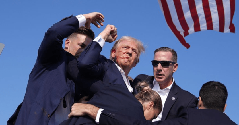 President Trump rushed away following assassination attempt at Butler, Penn., rally