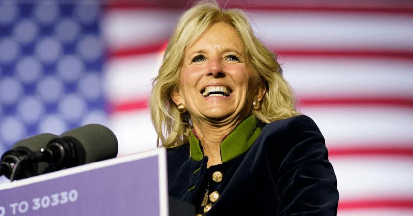 Social media erupts after President throws to Jill Biden to speak at Cabinet meeting