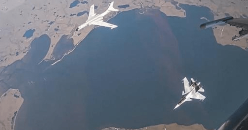 NORAD says it tracked Chinese and Russian long-range bombers off Alaska
