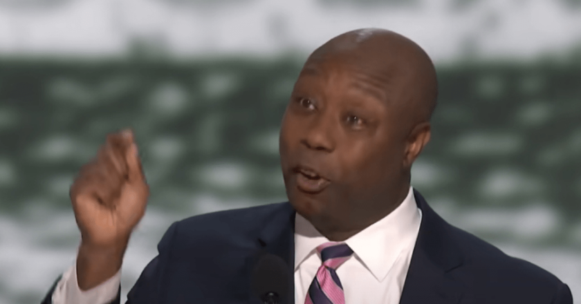 ‘The devil came’ but ‘the lion roared’, Sen. Tim Scott says in energizing address to RNC