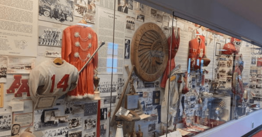 High school display case determined to be out of compliance with Colorado’s American Indian mascot law