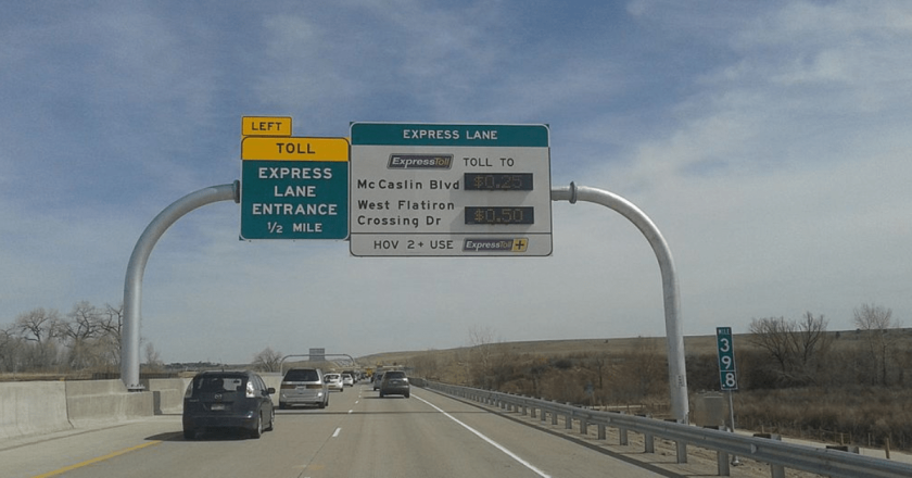 Enforcement in place for new law to automatically fine express lane violators
