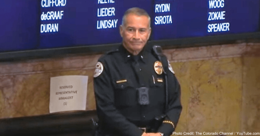 Severance Chief Ken Chavez honored in House for combined 81 years in law enforcement, military