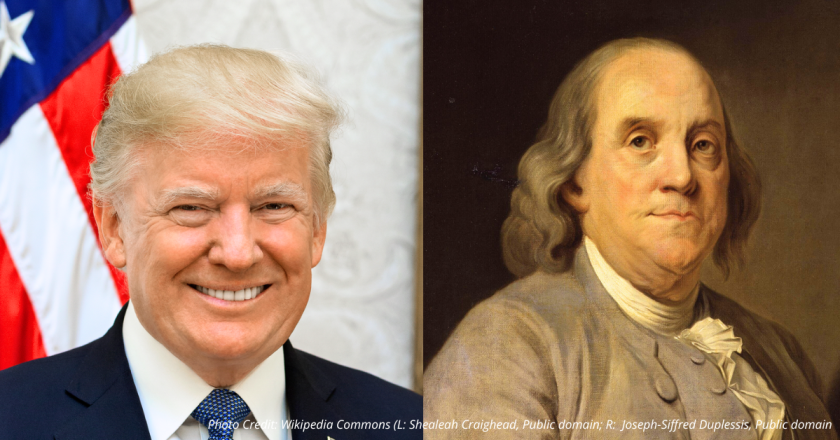 Trump on the $100 bill? A measure by a Texas congressman proposes it, in a removal of a Founding Father