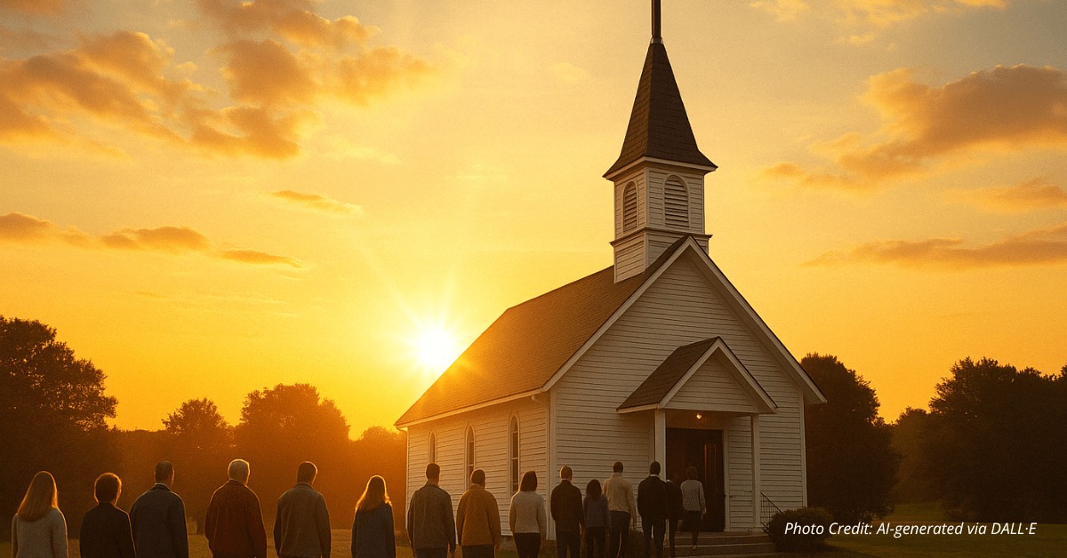 Bible sales up. Church attendance rising. Revival whispers loud.
