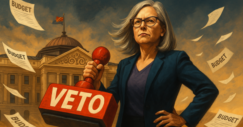 Givas: Dem Governor Hobbs Pushes Arizona to Brink of Shutdown in Veto Frenzy