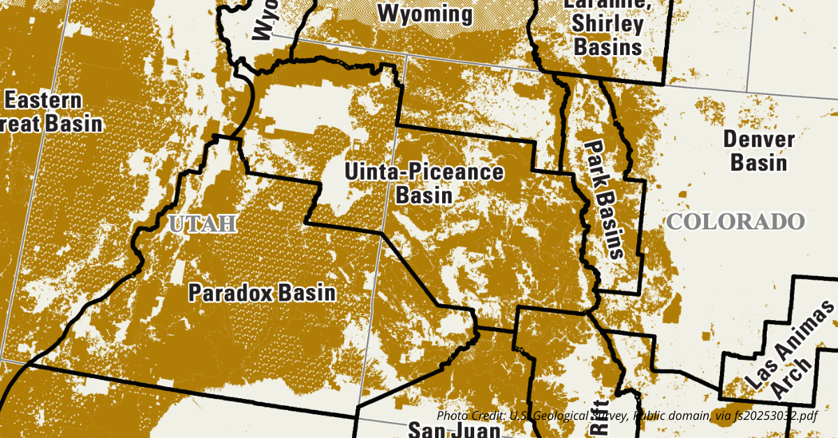 USGS confirms massive gas reserves under federal land in western ...