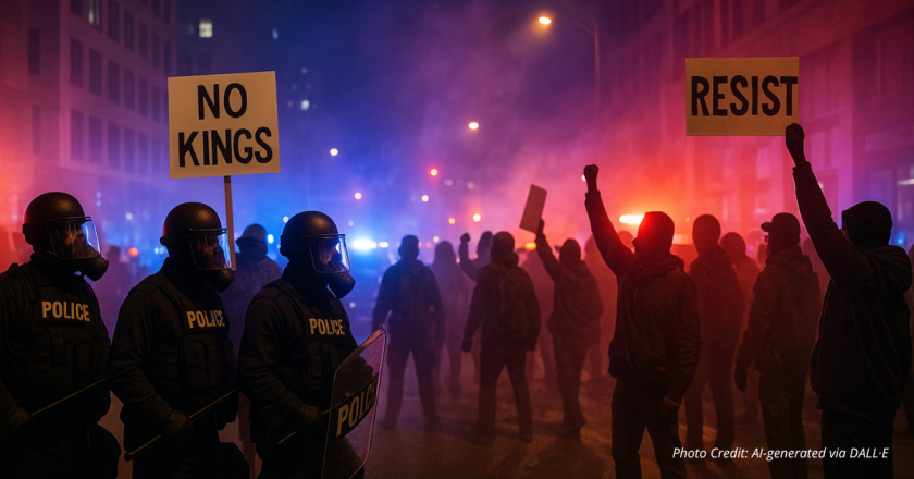 ‘No Kings’ Rally Turns Violent: 35 Arrested After Attacking Police