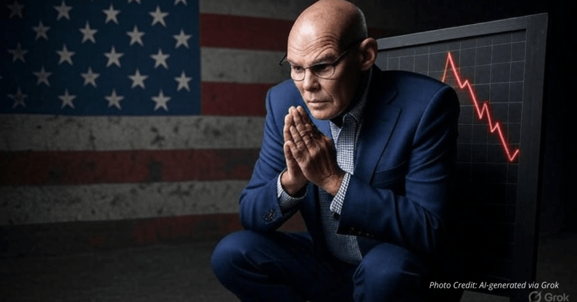 Dem Insider Carville Admits He’s ‘Praying’ for Economic Collapse for a Chance to Beat Trump