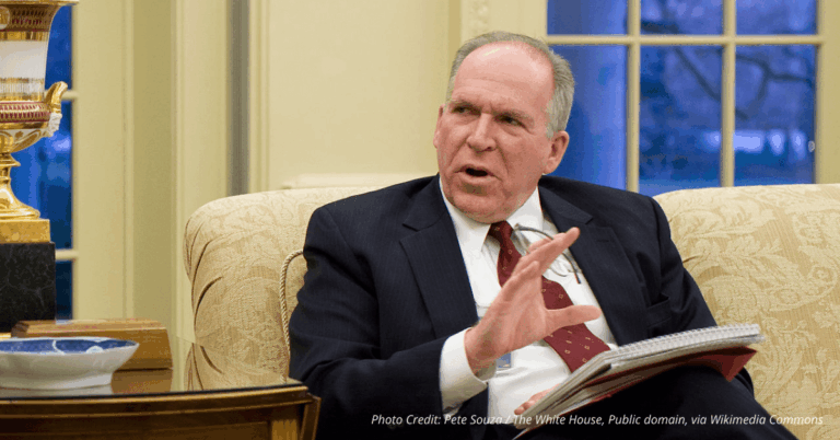 Official portrait of John Brennan, former CIA Director named in declassified Russiagate report