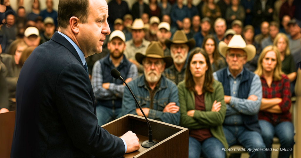 Governor Polis Gets an Earful from Rural Towns Tired of Being Ignored