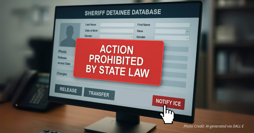 State Targets Law Enforcement for Cooperating with Federal Immigration Agents