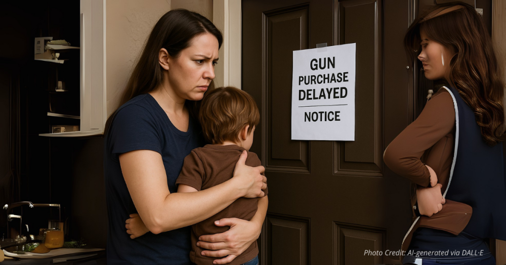 Family facing gun purchase delay notice in danger