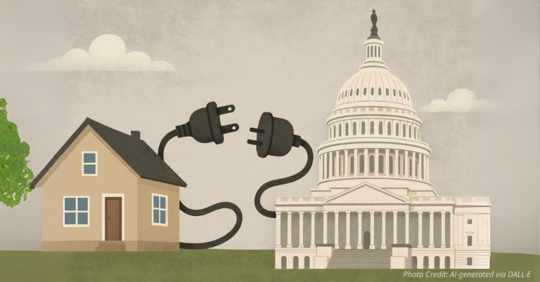 Broken plug between house and Capitol shows disconnect in EPA policy