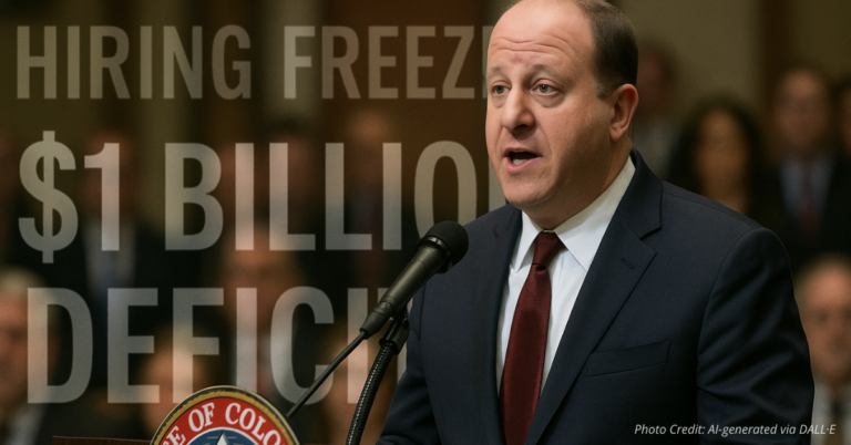 Gov. Polis speaks as $1B deficit and hiring freeze loom
