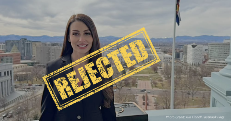 Ava Flanell in Denver, Colorado at the Capitol.