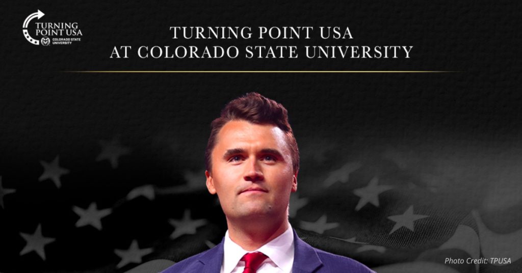 Vigil in memory of Charlie Kirk at CSU