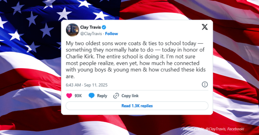 Students Nationwide Wear Coats and Ties to Honor Charlie Kirk