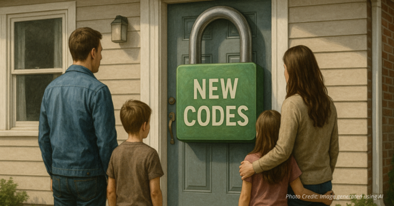 Family locked out of home by costly green codes