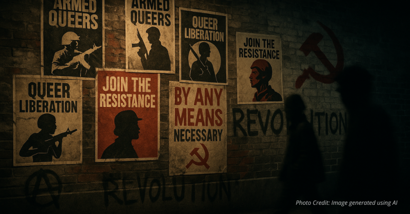 Armed Queers group trains radical Marxists to shoot near site of Charlie Kirk’s murder