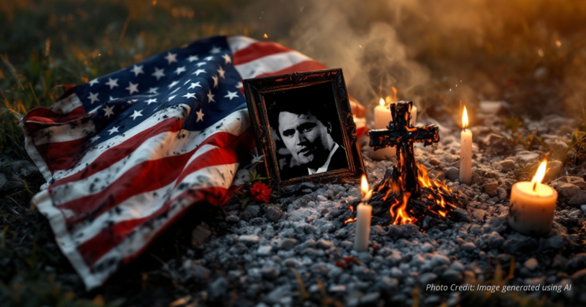 Loveland Family Outraged After Charlie Kirk Memorial Burned
