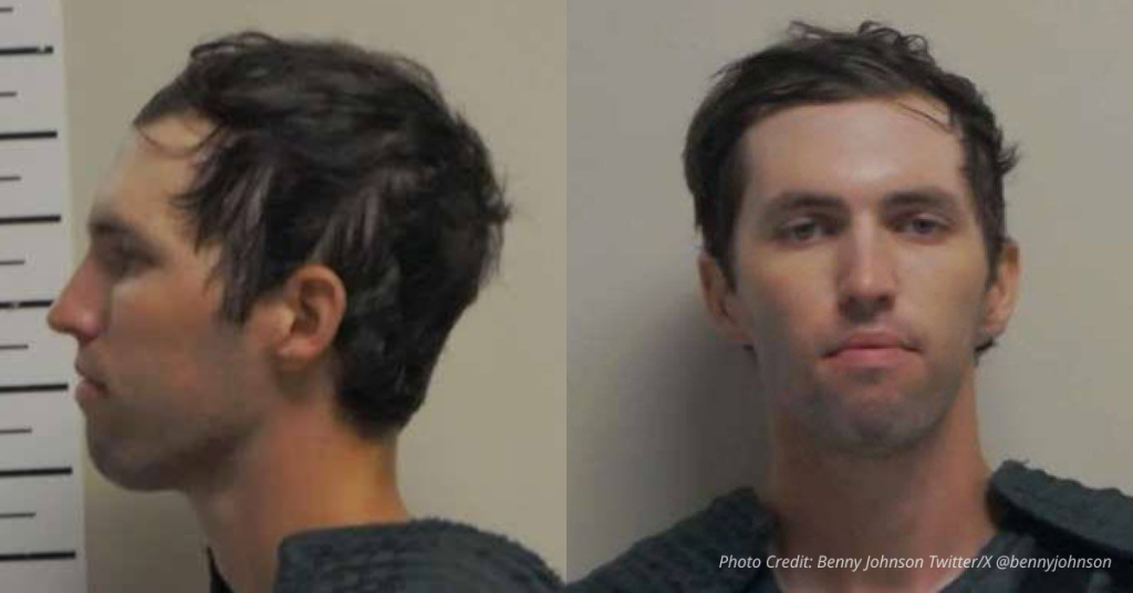 Tyler Robinson's mugshot