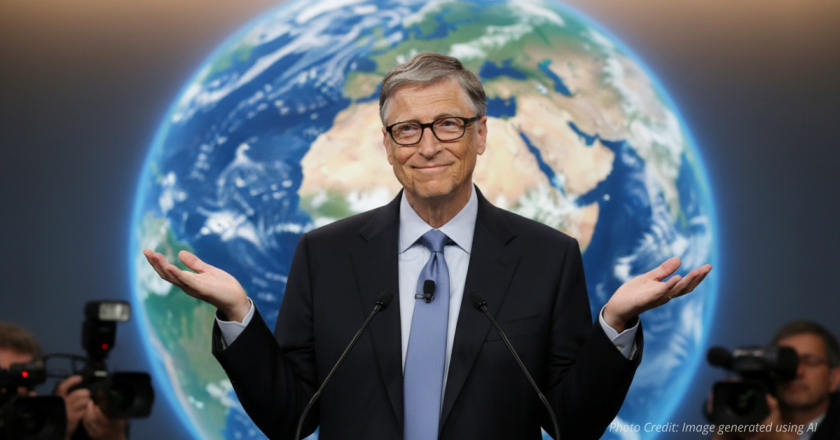 Bill Gates Admits Climate Change Not the End of the World After All