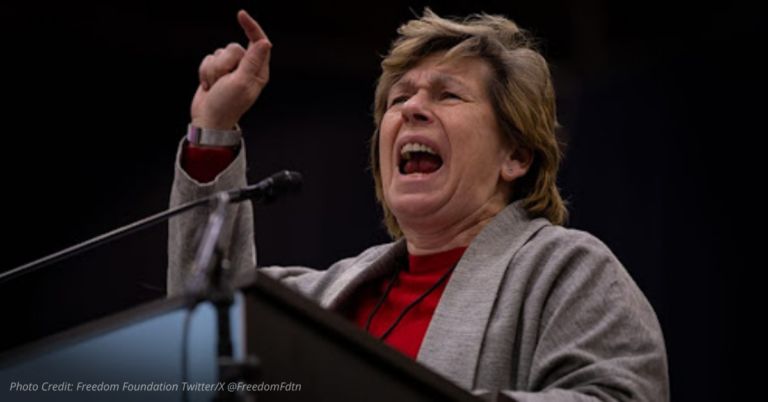 Randi Weingarten speaks passionately at rally amid national backlash