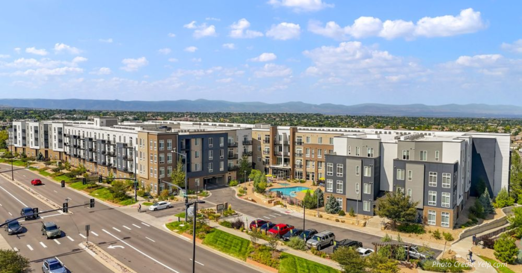 Aspect apartment complex in Lone Tree, Colorado.