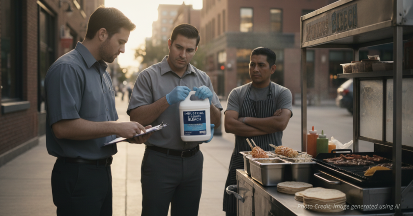 City Health Inspectors Defend Bleach Tactic In Street Vendor Enforcement