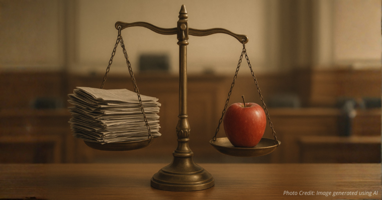 Courtroom scale tipped by media bias versus education truth