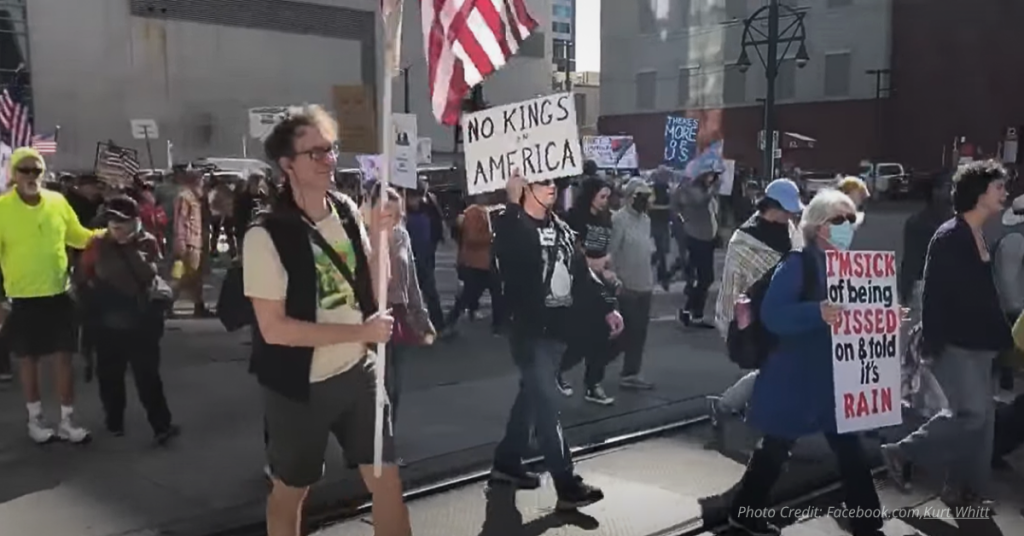 No Kings protest October 20th in Denver.