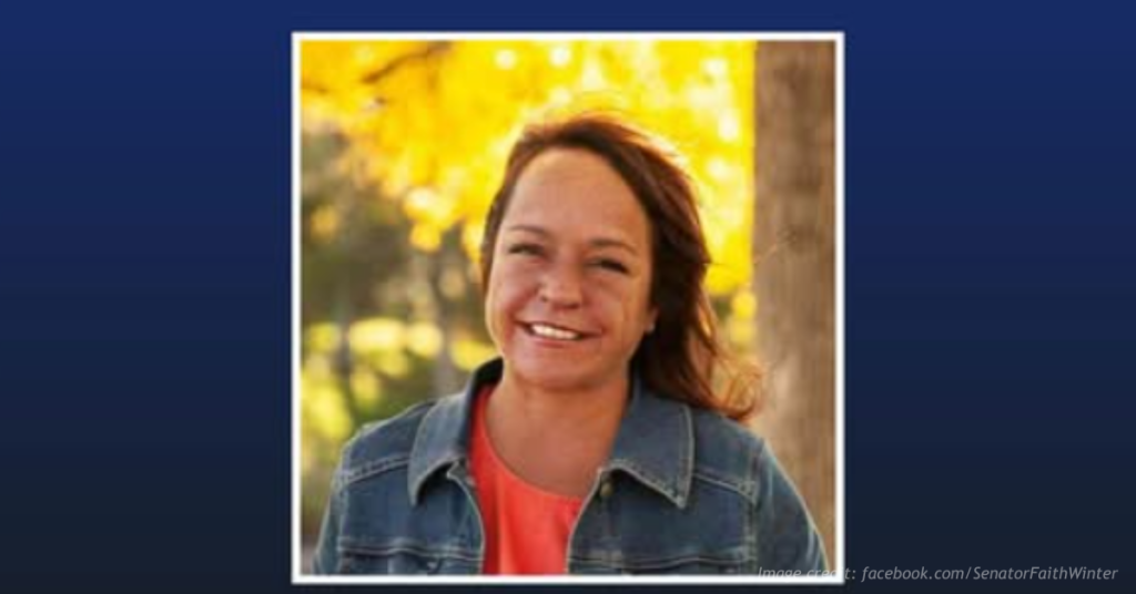Colorado State Senator Faith Winter.