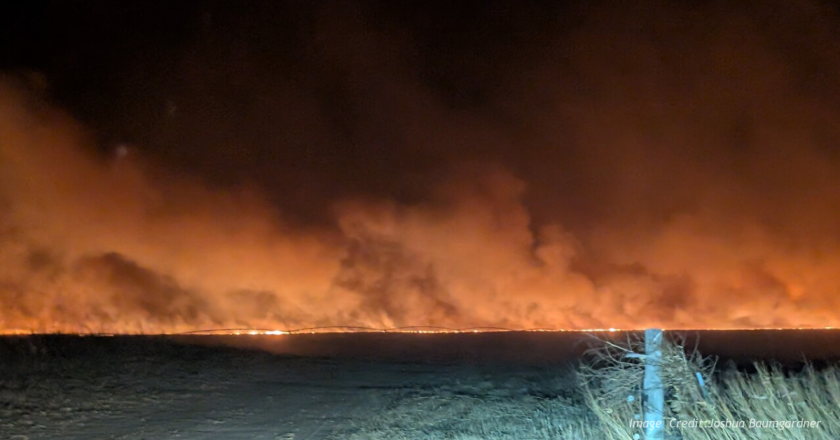 Yuma County Fires Race Across Plains Burning Tens Of Thousands Of Acres During 80 MPH Gusts