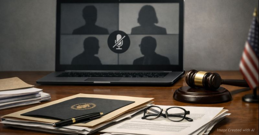 Unelected regulators making policy decisions via remote meeting