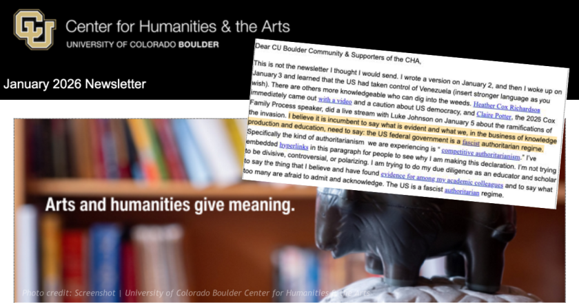 Fascist Regime? CU Boulder Newsletter Tests University Speech Policies