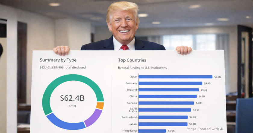 Trump Administration Exposes Billions in Foreign Funding to US Universities