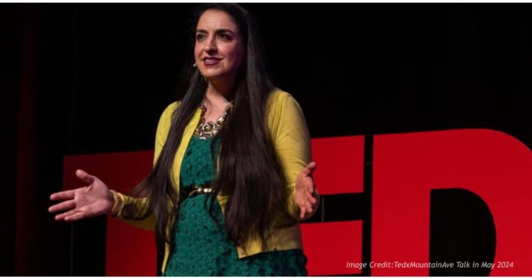 Judge Susan Blanco on stage, TED Talks