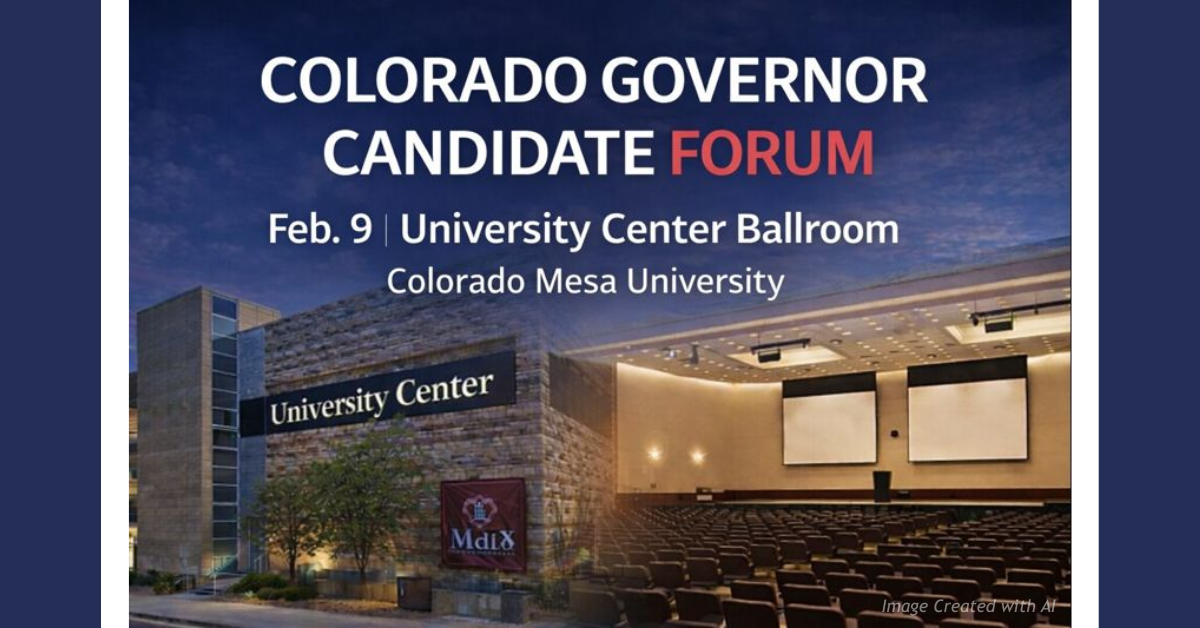 Over 20 GOP gubernatorial candidates in CO? Students at CMU are hosting a forum on February 9 to cut...