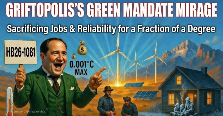 Green grift funnel: Colorado ratepayer money flows to Xcel & Wall Street for zero climate gain