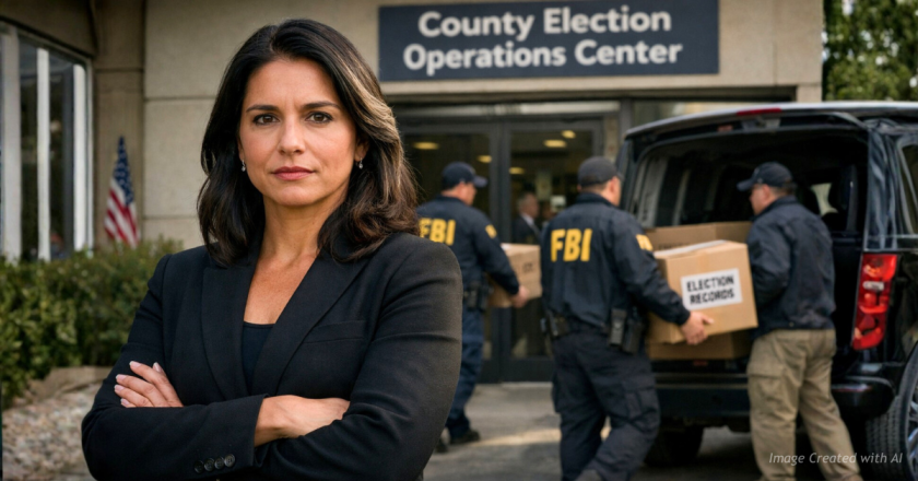 ODNI Says Federal Law Supports Gabbard Role in Georgia Election Raid