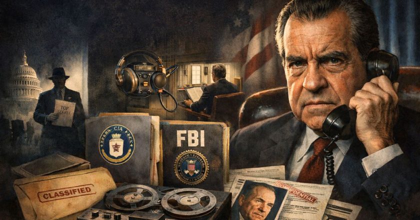 Newly Released Watergate Files Show Nixon Faced Espionage From Within His Own Government