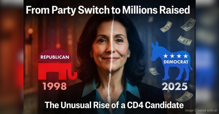 From party switch to $6.4 million: Examining the rise of a CD4 candidate
