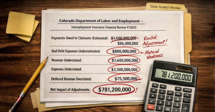 State Audit Finds Billion Dollar Accounting Errors In Colorado Unemployment Program