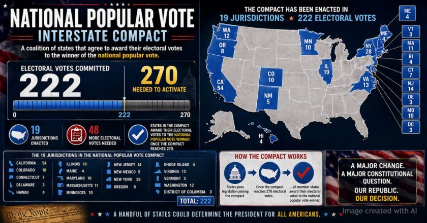 Push To Bypass Electoral College With National Popular Vote Draws Sharp Constitutional Concerns